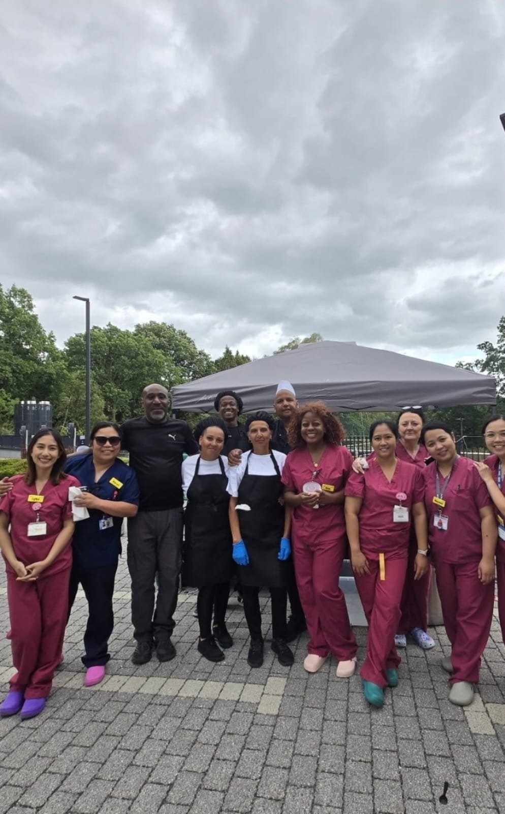 NHS event catering